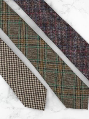 手打羊毛領帶｜紳士品味・溫暖手感