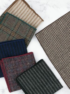 羊毛口袋巾｜紳士品味・溫暖手感