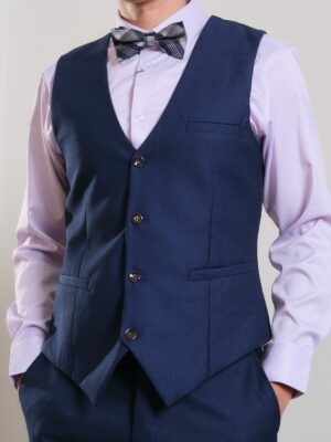 太平洋藍西裝背心｜婚禮.宴會.商務穿搭