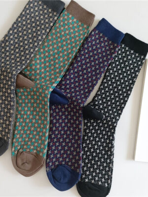 韓國紳士襪｜秋冬款・低調質感編織系列