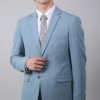 【新修身版】天藍色成套西裝・紳士氣質款