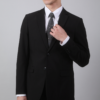 【新修身版】黑色成套西裝・新鮮人必備經典款