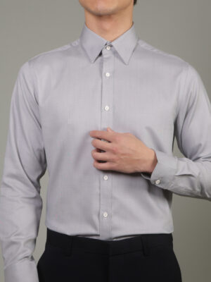 經典灰色襯衫・百搭不敗款