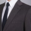 【新紳士版】咖灰氣質素面成套西裝・獨家暢銷款