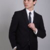 【新紳士版】丈青挺拔素面成套西裝・經典百搭款