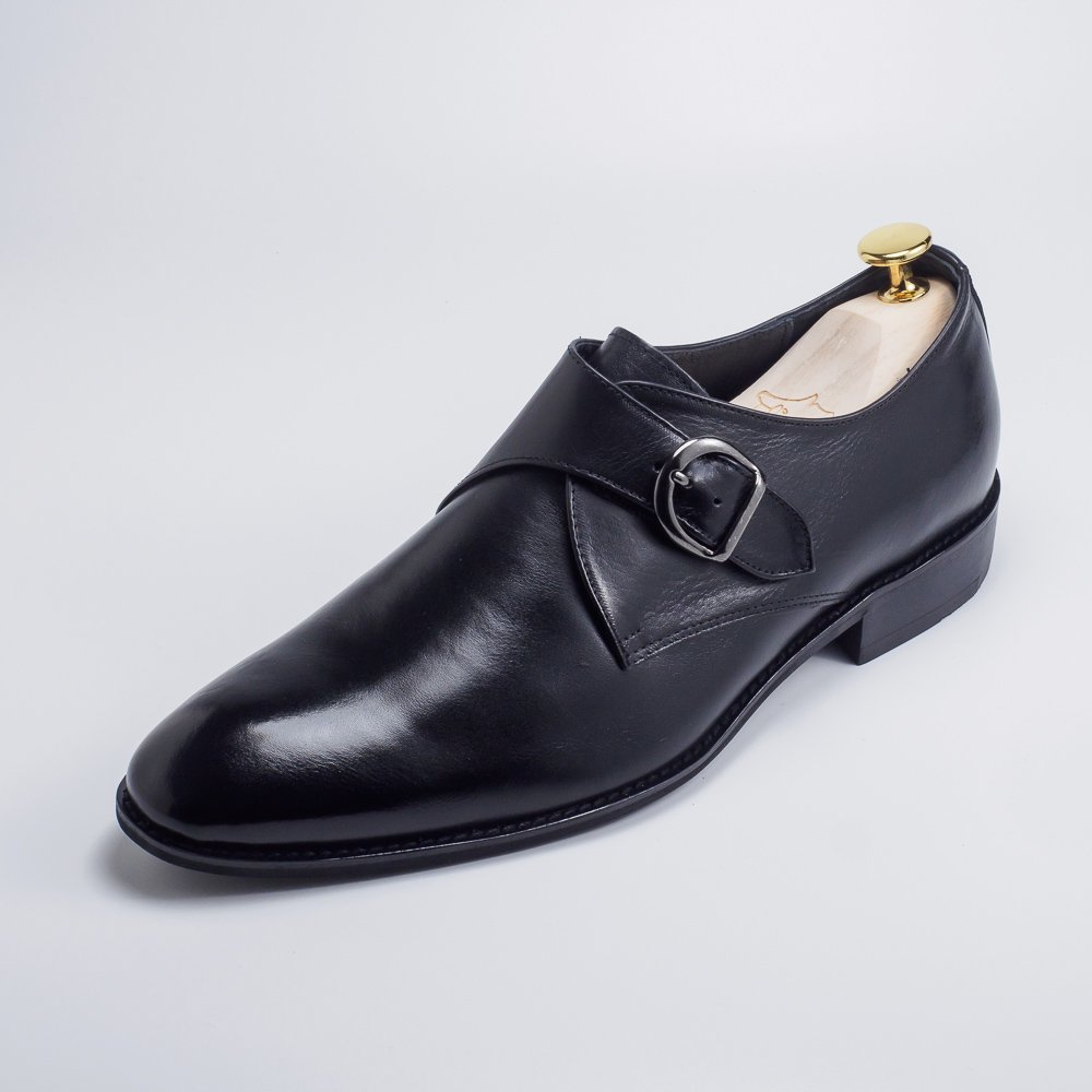 台灣手工皮鞋|經典熱銷・簡約魅力小牛皮孟克鞋:圖片 3