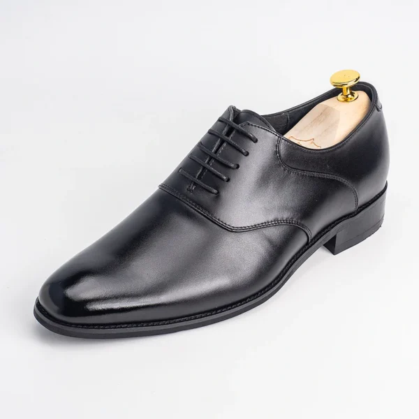 台灣手工皮鞋｜經典熱銷・繫帶小牛皮鞍部牛津鞋