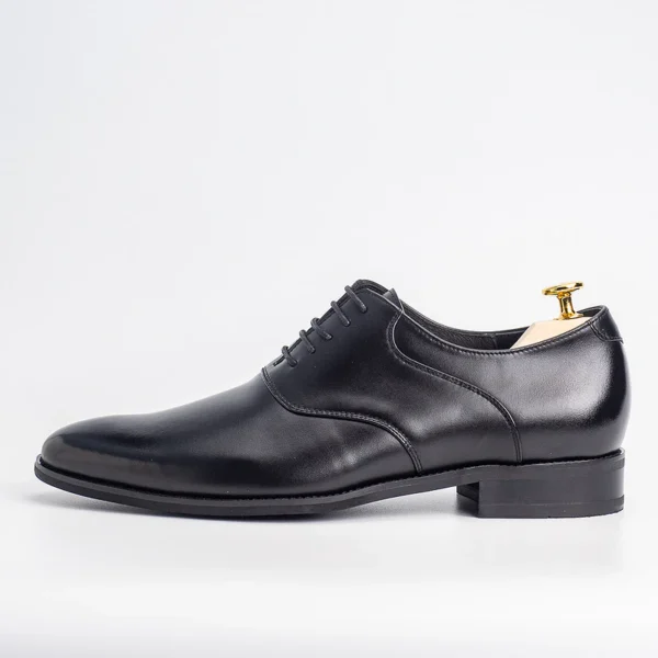 台灣手工皮鞋｜經典熱銷・繫帶小牛皮鞍部牛津鞋