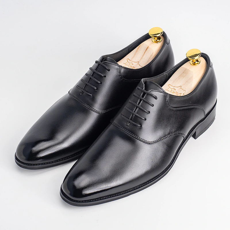 台灣手工皮鞋|經典熱銷・繫帶小牛皮鞍部牛津鞋