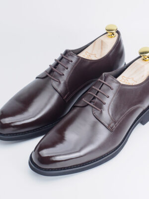 台灣手工皮鞋｜經典熱銷・超輕盈舒適 Basic 經典德比鞋 濃粹咖