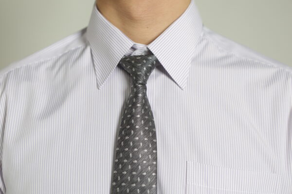 淺紫直條紋襯衫・直挺抗皺