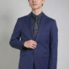 【新紳士版】海軍藍成套西裝・端莊大氣款