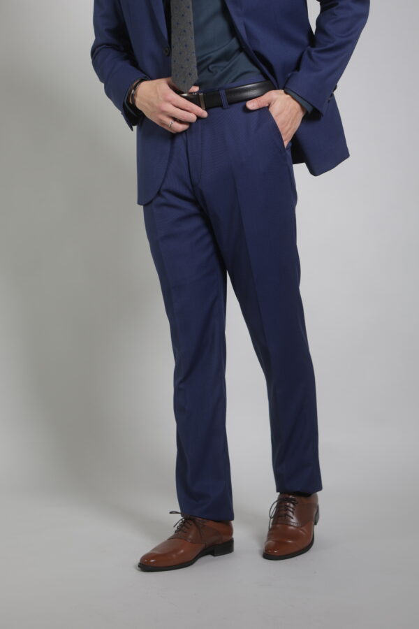 【新紳士版】海軍藍成套西裝・端莊大氣款