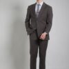 【新修身版】炭灰成套西裝・劍領設計・冷峻高雅款
