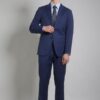 【新修身版】海軍藍成套西裝・劍領設計・卓越不凡款