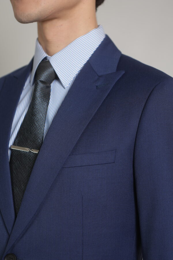 【新修身版】海軍藍成套西裝・劍領設計・卓越不凡款