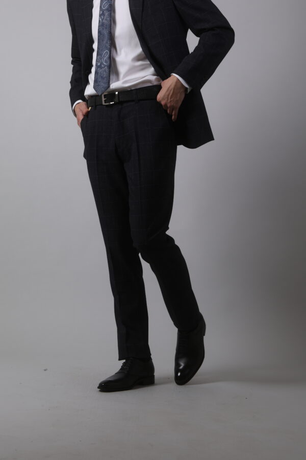 直筒平面西裝褲・經典多色