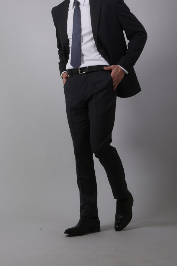 直筒平面西裝褲・經典多色