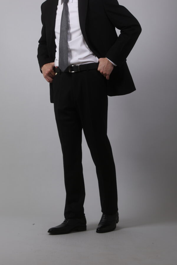 直筒平面西裝褲・經典多色