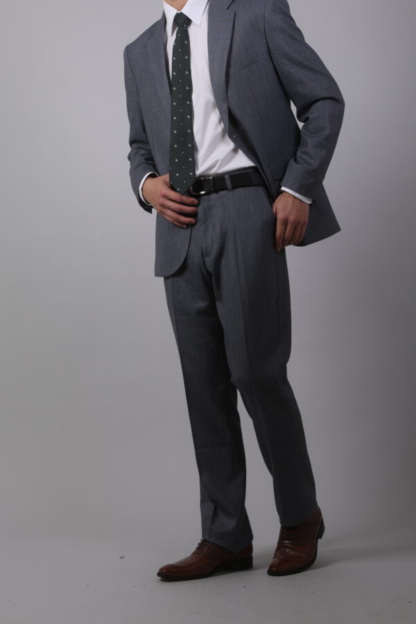 直筒平面西裝褲・經典多色